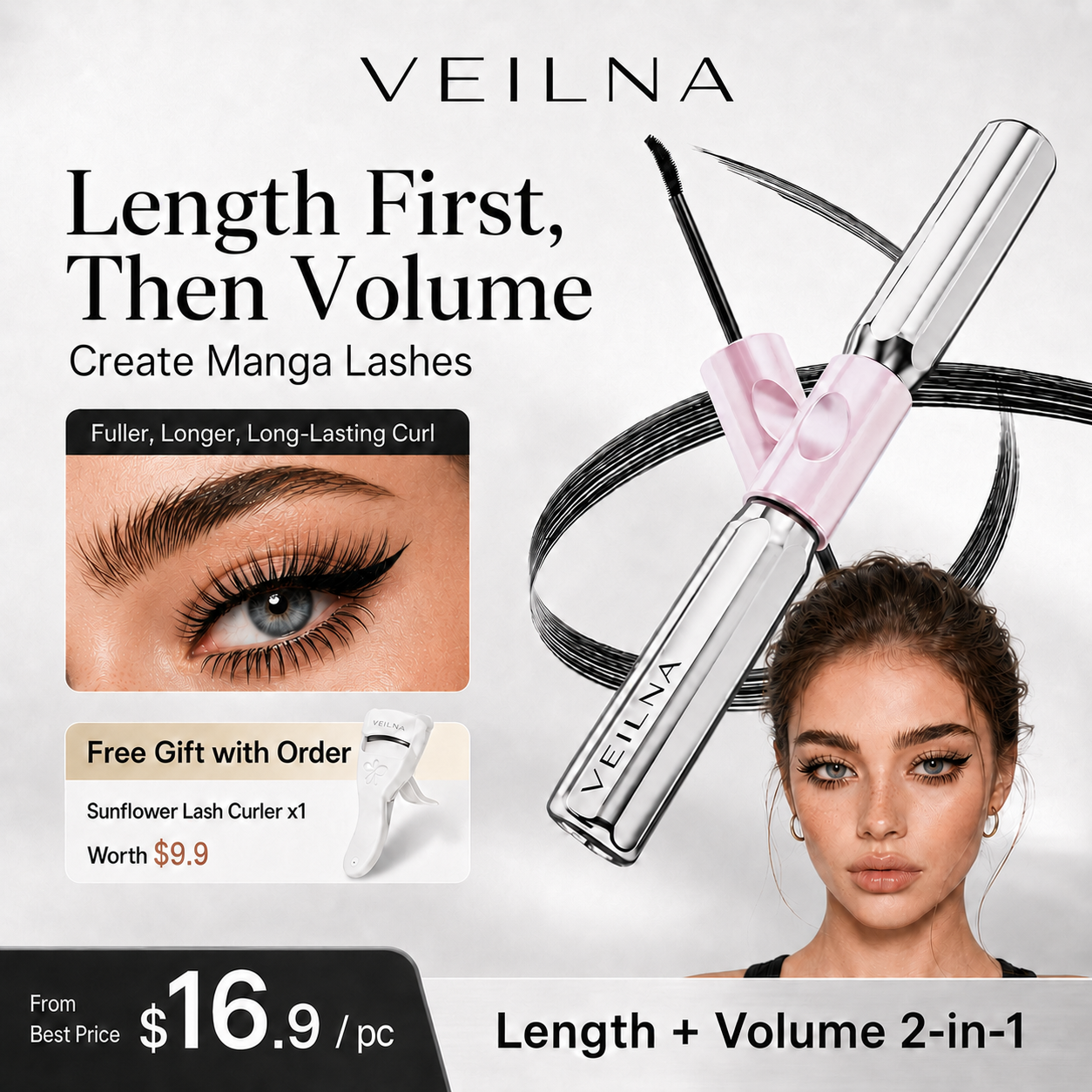 veilena Maskara Tiub Kalis Air & Peluh